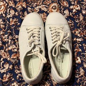 White Ecco shoes
